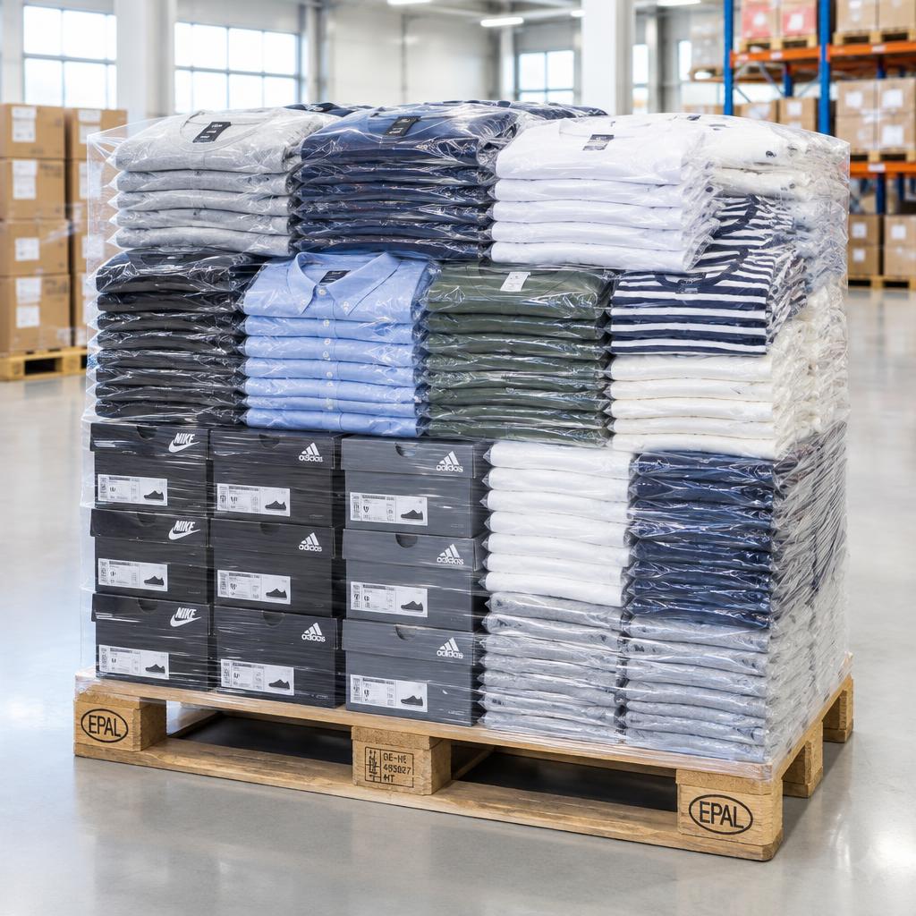 Clothing Pallet — Men's, Women's & Kids (~400 pcs)